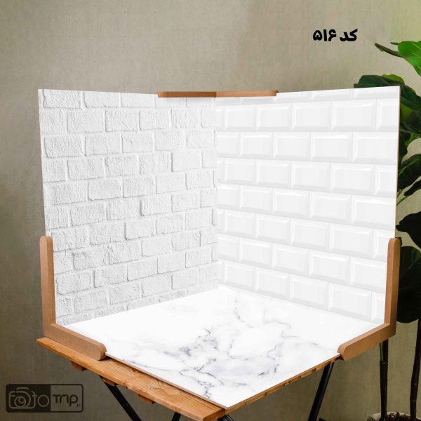 پک بکدراپ سه کنج تک رو به همراه پایه نگهدارنده کد 516 - Image 1