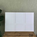 بکدارپ چوبی  دو رو سایز 40*60 کد 411