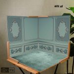 پک بکدراپ سه کنج تک رو به همراه پایه نگهدارنده کد 517